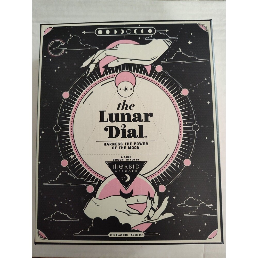 Morbid Network The Lunar Dial Board Game, Moon Theme, 2-6 Players, Ages 16+